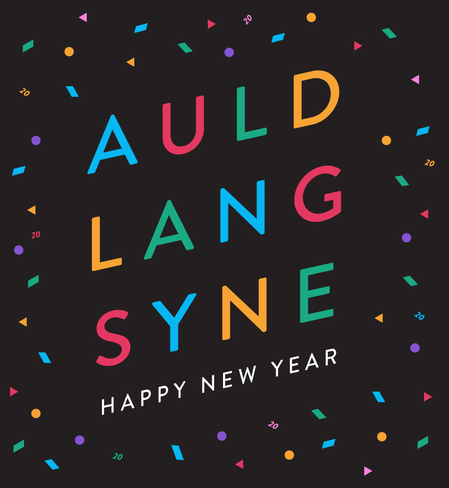 Auld Lang Syne E-Card