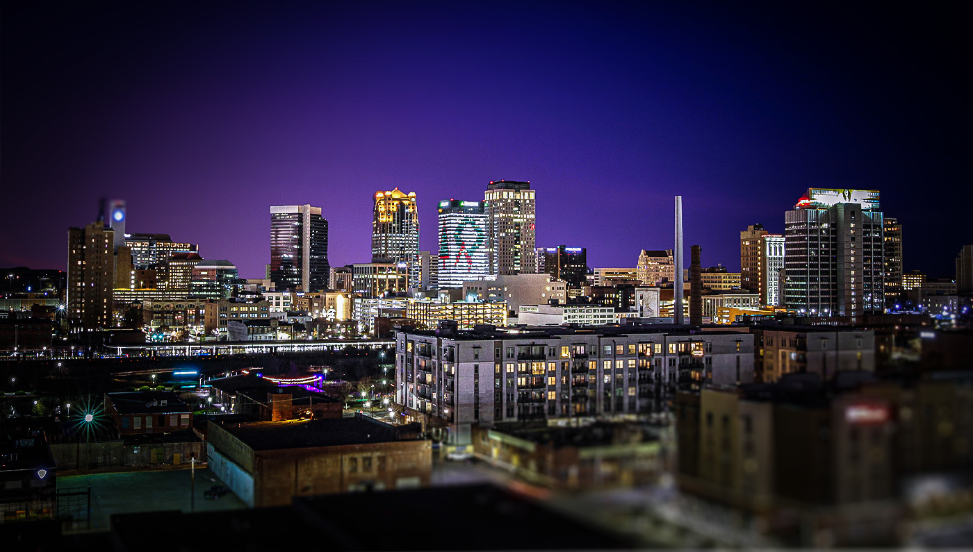 Regions Center Lighting - Skyline