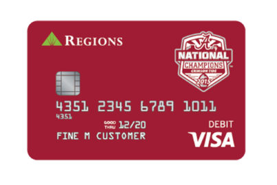 Alabama CFP National Champions CheckCard
