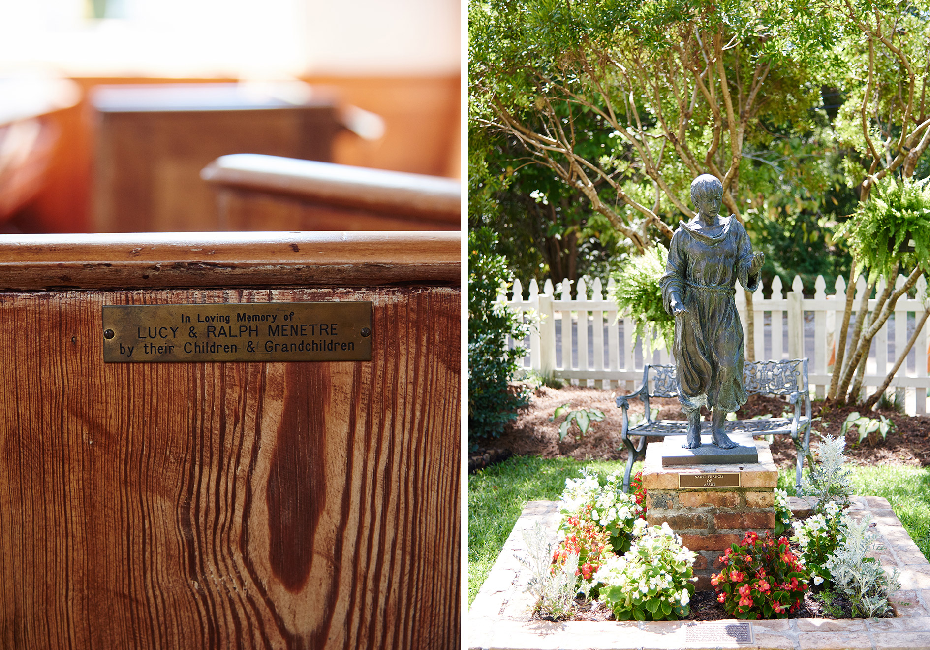 Lucy & Ralph Menetre's Pew