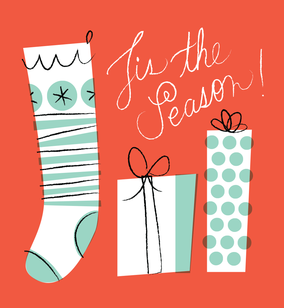 Stocking E-Card